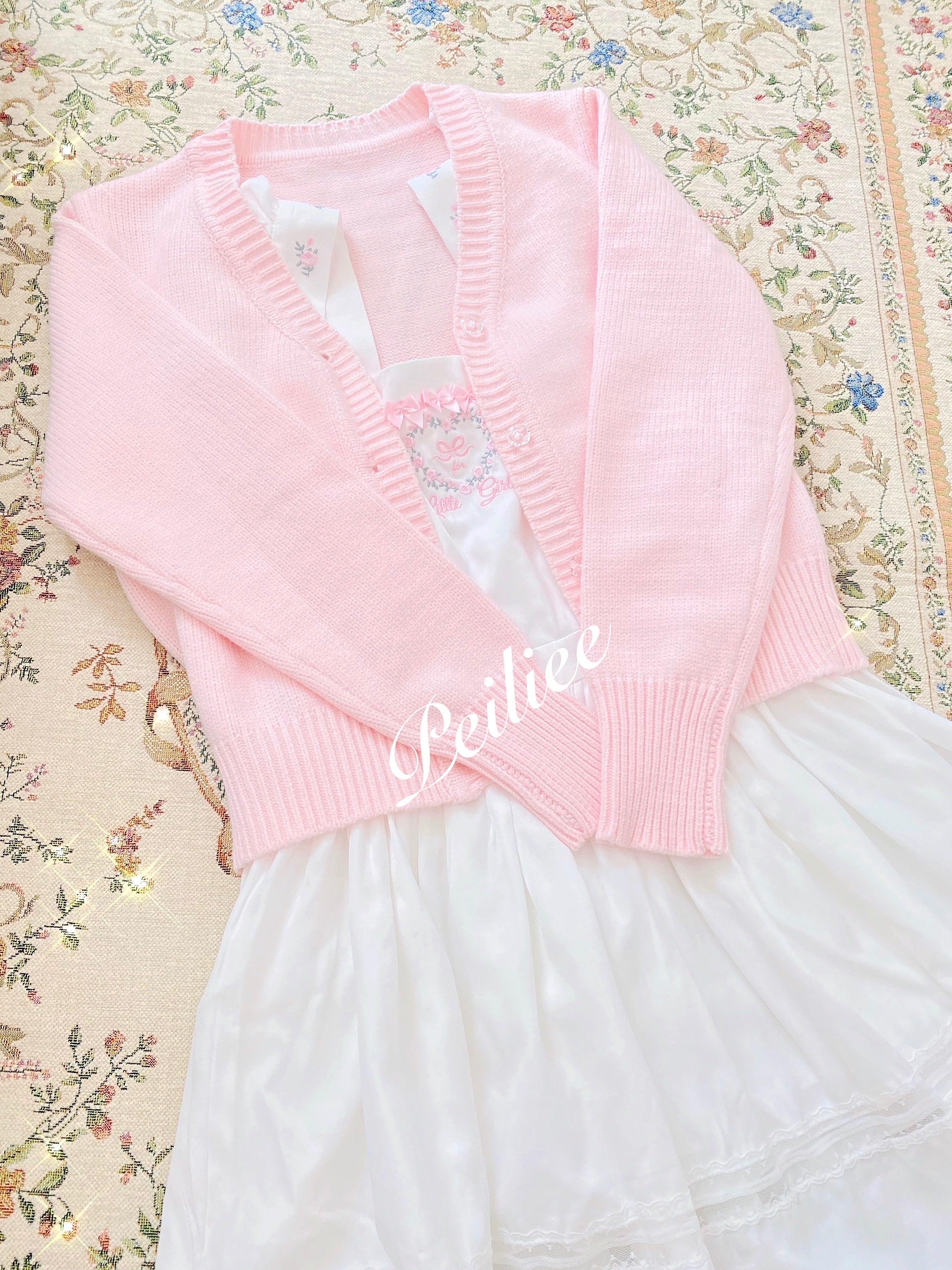 Get trendy with [Exclusive To PeilieeShop] Angel Doll Cotton dress -  available at Peiliee Shop. Grab yours for $39.90 today!