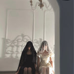 Get trendy with Nololita Hallucination Rose Dress Set - Dress available at Peiliee Shop. Grab yours for $79.90 today!