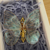 Get trendy with [Handmade] The Golden Butterfly Hairpin -  available at Peiliee Shop. Grab yours for $29.90 today!
