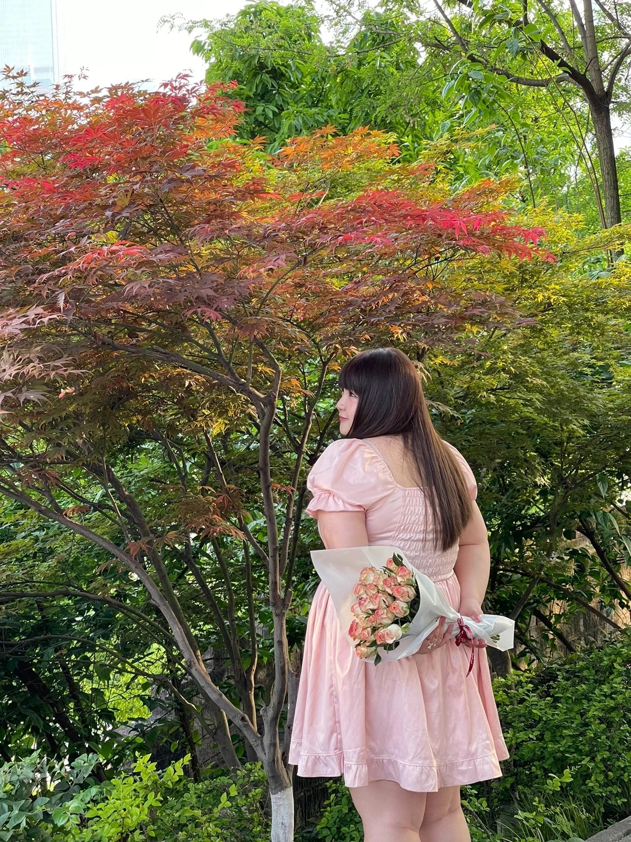 Get trendy with [Peiliee Design 5 years anniversary] Sakura Soft Satin Dress Set - Dresses available at Peiliee Shop. Grab yours for $45 today!