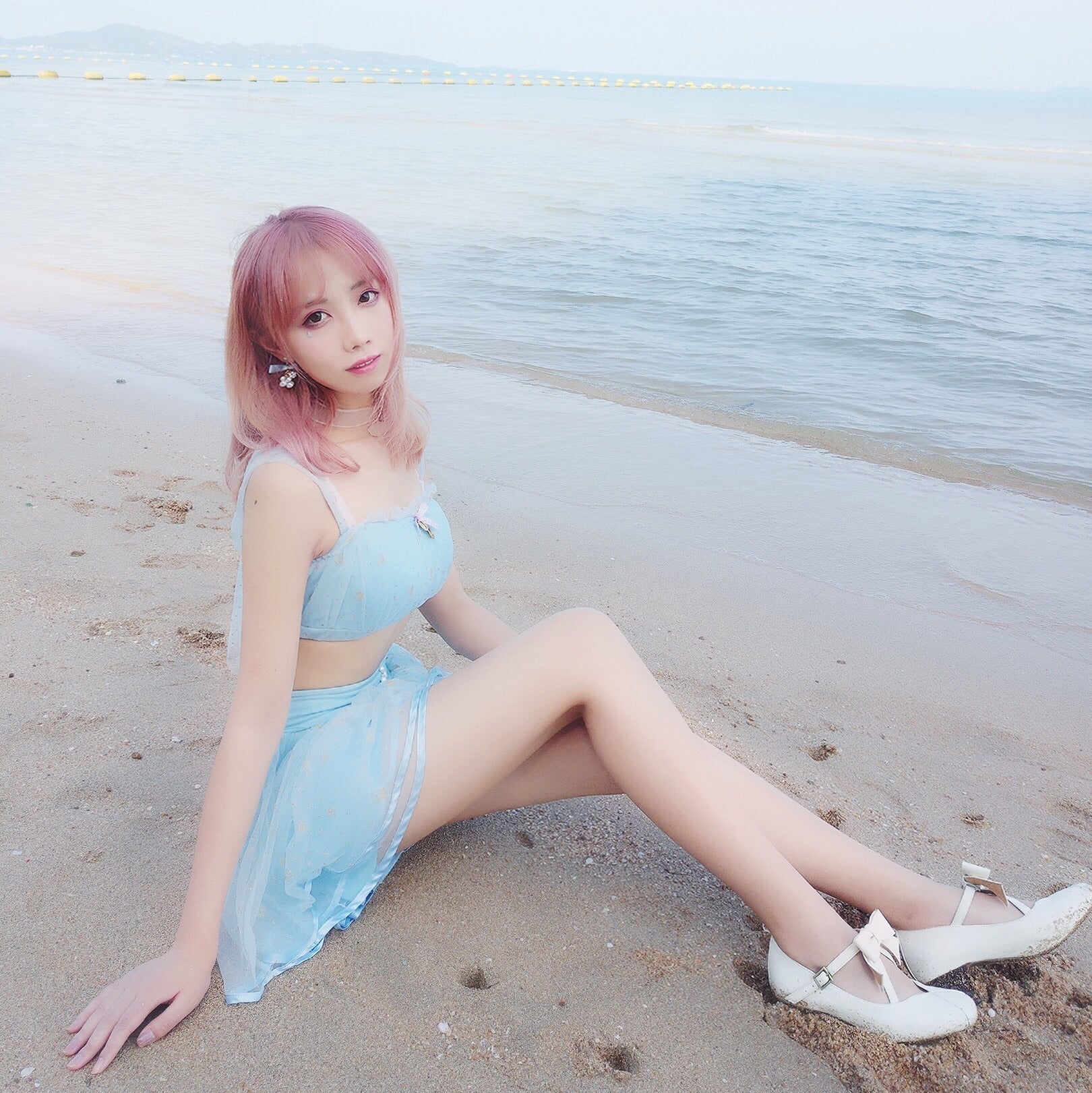 Get trendy with [New Version] Fantasy mermaid glitter dress - physical available at Peiliee Shop. Grab yours for $30 today!