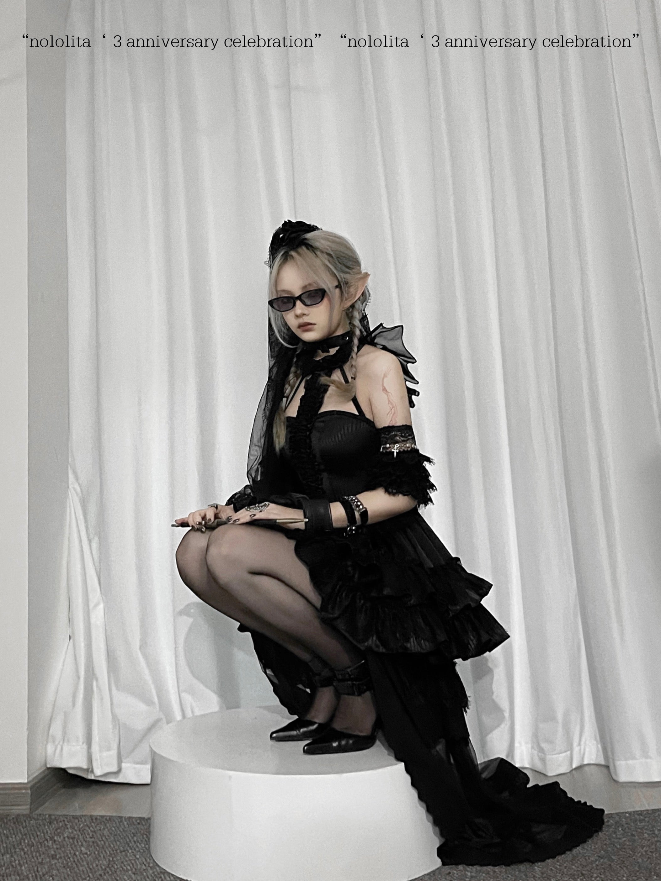 Get trendy with [Nololita Pre-order till Nov 2023] Dragon Queen Gothic Lolita Dress Set -  available at Peiliee Shop. Grab yours for $75 today!