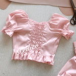 Get trendy with [Peiliee Design 5 years anniversary] Sakura Soft Satin Dress Set - Dresses available at Peiliee Shop. Grab yours for $45 today!