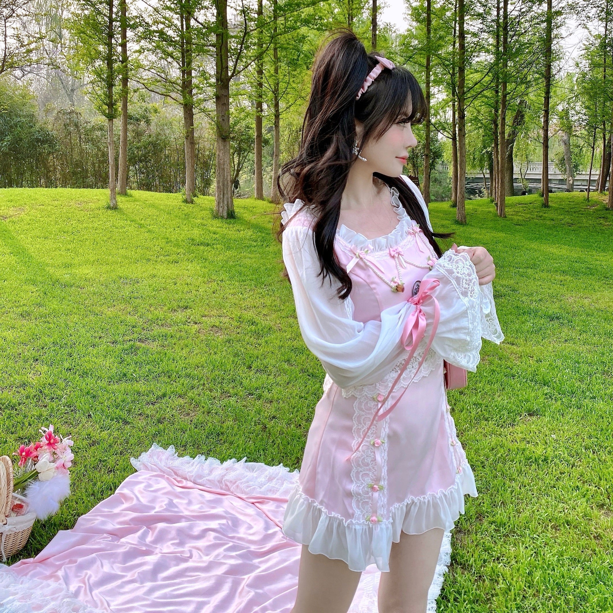 Get trendy with [SALE] Rose Amour Princess Dress set -  available at Peiliee Shop. Grab yours for $65 today!