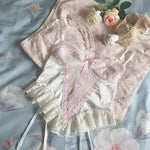 Get trendy with [Handmade] A Night In Paris Pink Vintage Lingerie Body -  available at Peiliee Shop. Grab yours for $55 today!