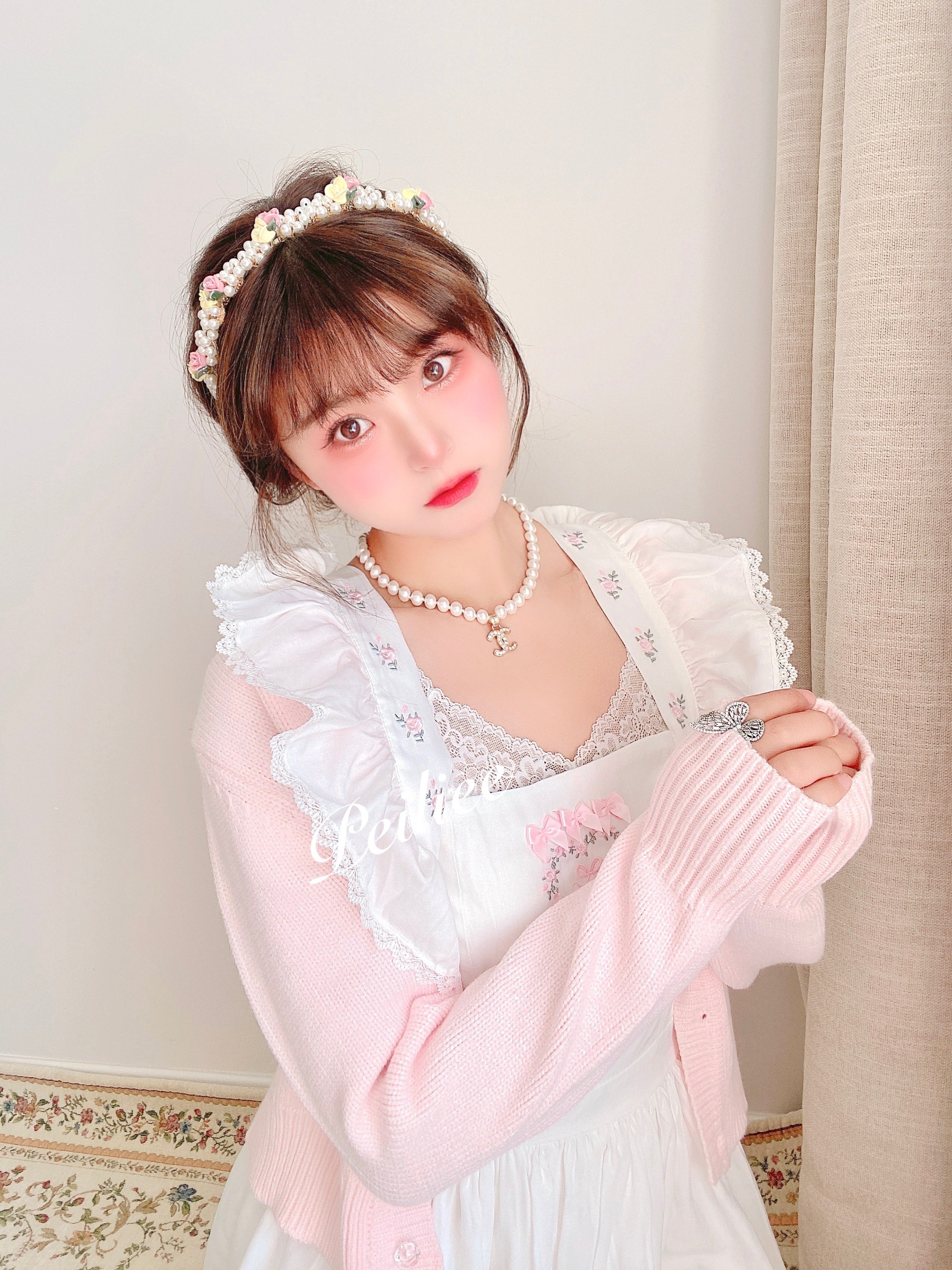 Get trendy with [Exclusive To PeilieeShop] Angel Doll Cotton dress -  available at Peiliee Shop. Grab yours for $39.90 today!