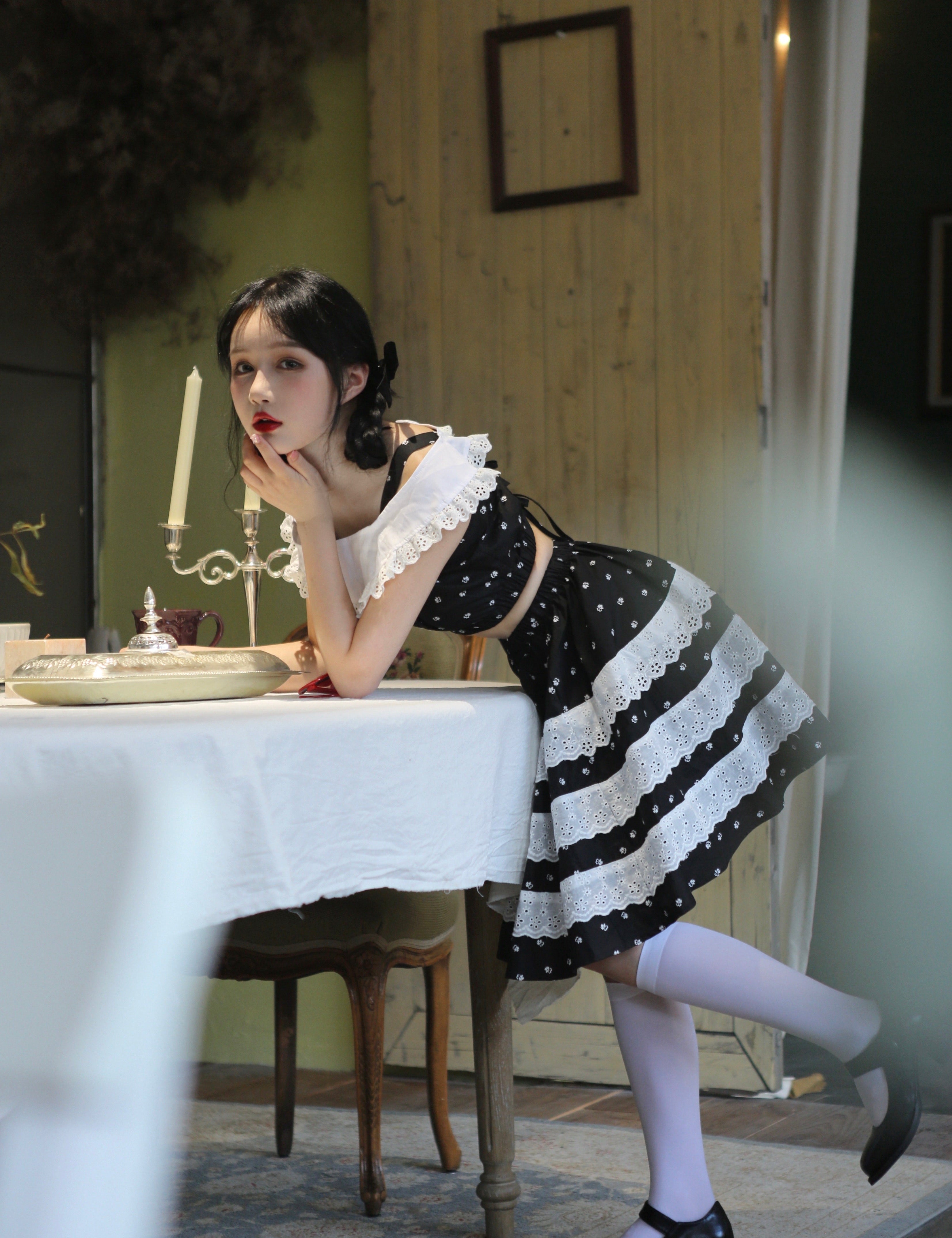 Get trendy with [12 Studio] Dolly Me dress 1998 - physical available at Peiliee Shop. Grab yours for $79.90 today!