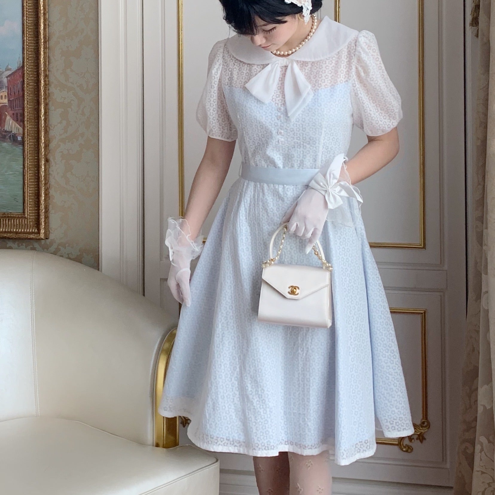Get trendy with [Premium Selected] 30s Jessieca’s Dream Vintage Dress -  available at Peiliee Shop. Grab yours for $45 today!