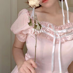 Get trendy with [Peiliee Design 5 years anniversary] Sakura Soft Satin Dress Set - Dresses available at Peiliee Shop. Grab yours for $45 today!