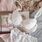 Get trendy with Angel Ribbon for stars and roses Bra Set - lingerie available at Peiliee Shop. Grab yours for $26 today!