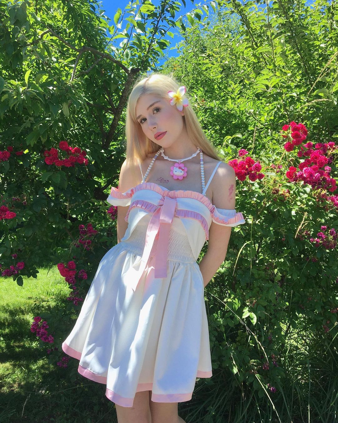 Get trendy with [Pre-order] Ribbon Babydoll Mini Dress -  available at Peiliee Shop. Grab yours for $45 today!