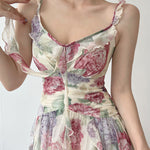 Get trendy with Flower Fairy Floral Dress - Dresses available at Peiliee Shop. Grab yours for $48 today!