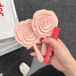 Get trendy with Mini Rose Hand Mirror - Face Mirrors available at Peiliee Shop. Grab yours for $4.90 today!