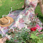 Get trendy with Flower Fairy Floral Dress - Dresses available at Peiliee Shop. Grab yours for $48 today!