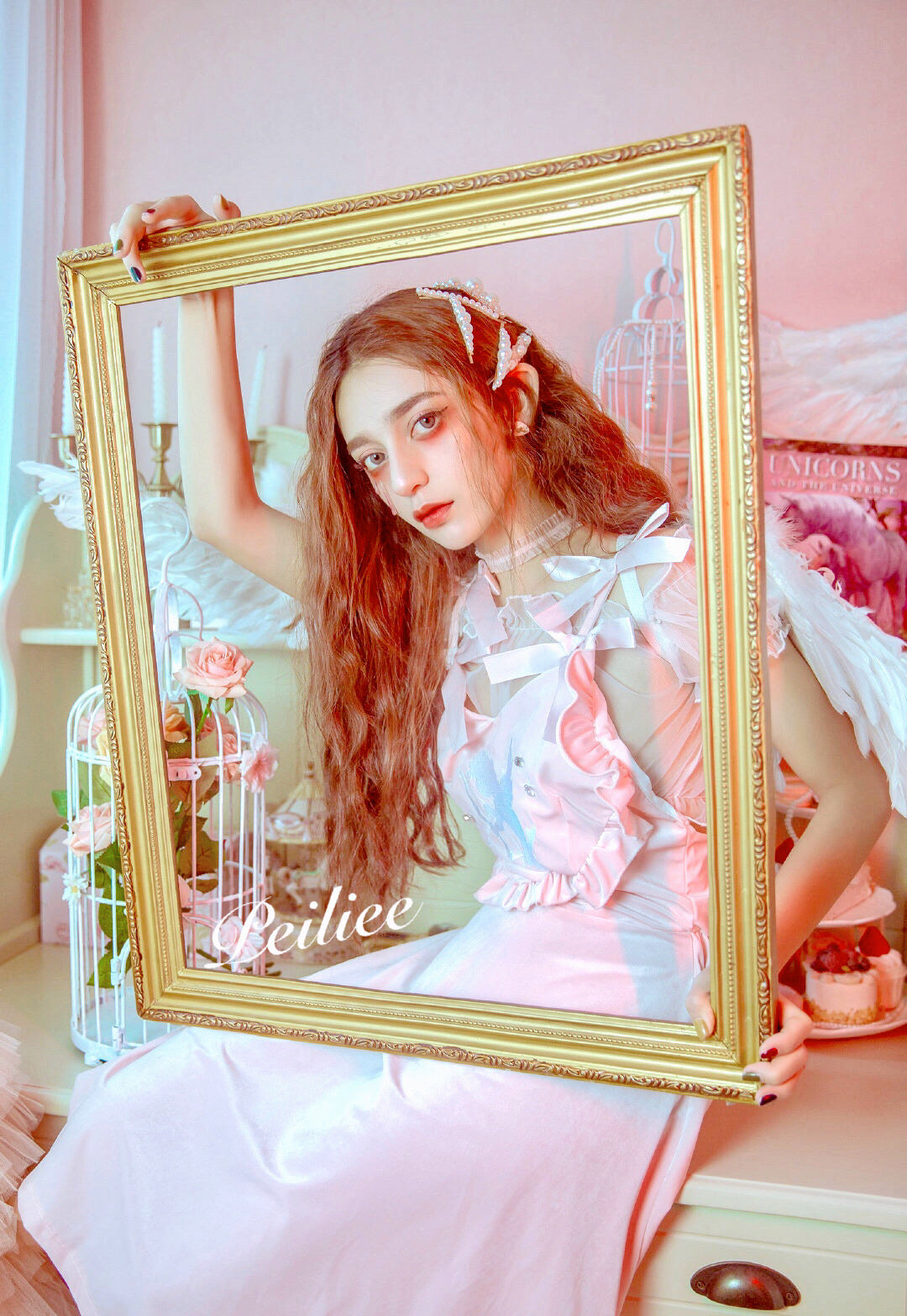 Get trendy with [Sample Sale] Peiliee 2 Years Anniversary The Dreamy Velvet Dress And Cotton Dress Set -  available at Peiliee Shop. Grab yours for $35 today!