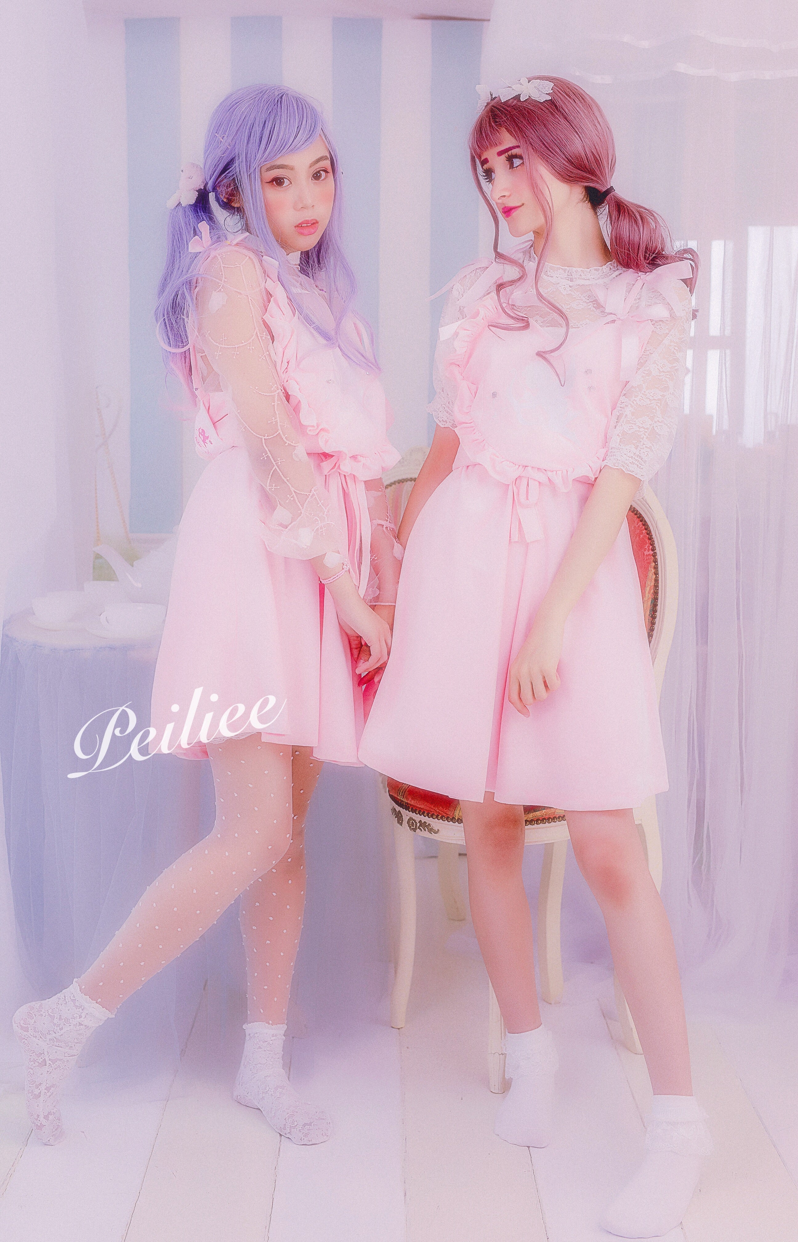Get trendy with [Sample Sale] Peiliee 2 Years Anniversary The Dreamy Velvet Dress And Cotton Dress Set -  available at Peiliee Shop. Grab yours for $35 today!