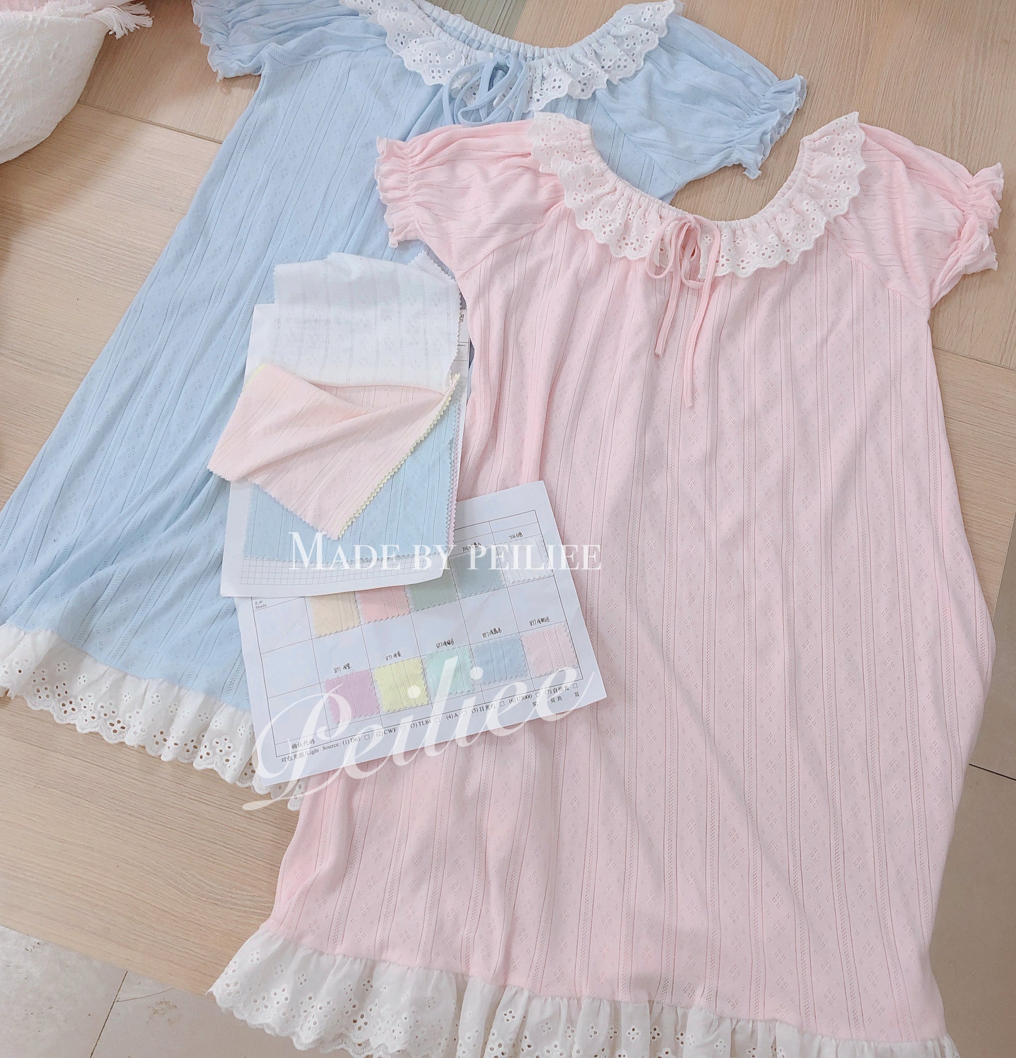 Get trendy with [Made by Peiliee] Love is two hearts as one cotton sleepwear loungewear dress - Dress available at Peiliee Shop. Grab yours for $39.90 today!