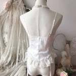 Get trendy with [Handmade] A Night In Paris Pink Vintage Lingerie Body -  available at Peiliee Shop. Grab yours for $55 today!