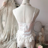 Get trendy with [Handmade] A Night In Paris Pink Vintage Lingerie Body -  available at Peiliee Shop. Grab yours for $55 today!
