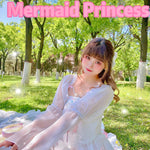 Get trendy with Summer Mermaid Princess Dress SJ -  available at Peiliee Shop. Grab yours for $45 today!