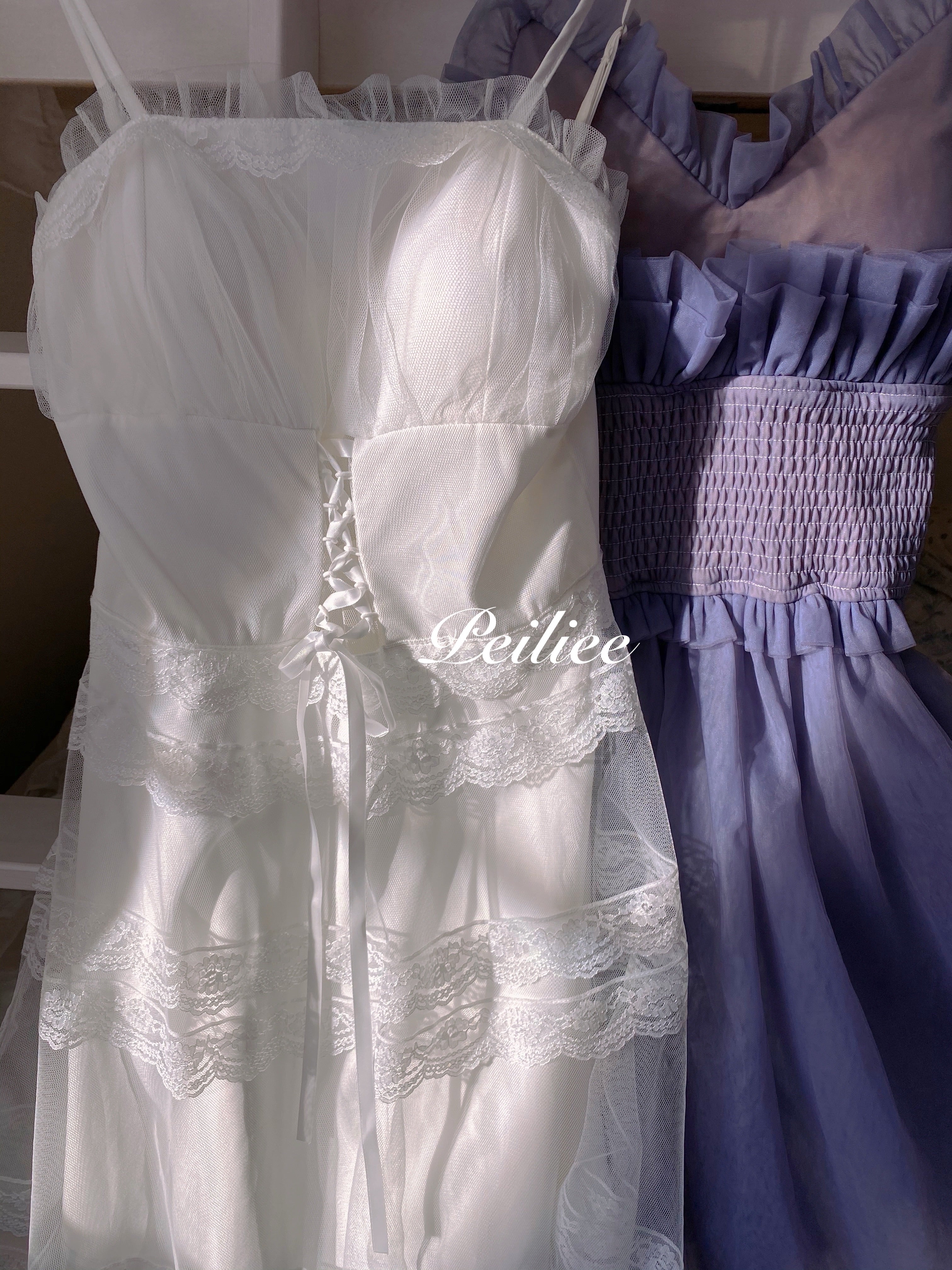 Get trendy with [SALE] Iris Pallida Lam Lavender Dress - Dress available at Peiliee Shop. Grab yours for $48 today!