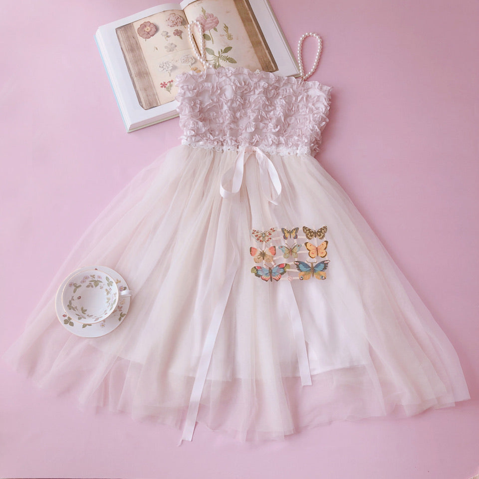 Get trendy with [Premium Selected] Limited Edition Le Flacon First Love Rose Lace Vintage Dress -  available at Peiliee Shop. Grab yours for $59.90 today!