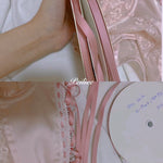 Get trendy with [Handmade] The Pink Rose Lace Corset -  available at Peiliee Shop. Grab yours for $39.90 today!