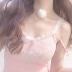 Get trendy with [2022 Remade] Lolita Dream Pink Cotton Dress - Dresses available at Peiliee Shop. Grab yours for $35 today!