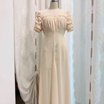 Get trendy with [Customized] Angelic Garden Vintage Gown Dress - Dress available at Peiliee Shop. Grab yours for $95 today!