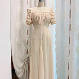 Get trendy with [Customized] Angelic Garden Vintage Gown Dress - Dress available at Peiliee Shop. Grab yours for $95 today!