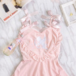 Get trendy with [Sample Sale] Peiliee 2 Years Anniversary The Dreamy Velvet Dress And Cotton Dress Set -  available at Peiliee Shop. Grab yours for $25 today!