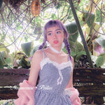 Get trendy with Ballet Dream Babydoll Ballerina gingham dress - Dress available at Peiliee Shop. Grab yours for $36 today!