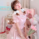 Get trendy with [Peiliee Design 5 years anniversary] Sakura Soft Satin Dress Set -  available at Peiliee Shop. Grab yours for $45 today!