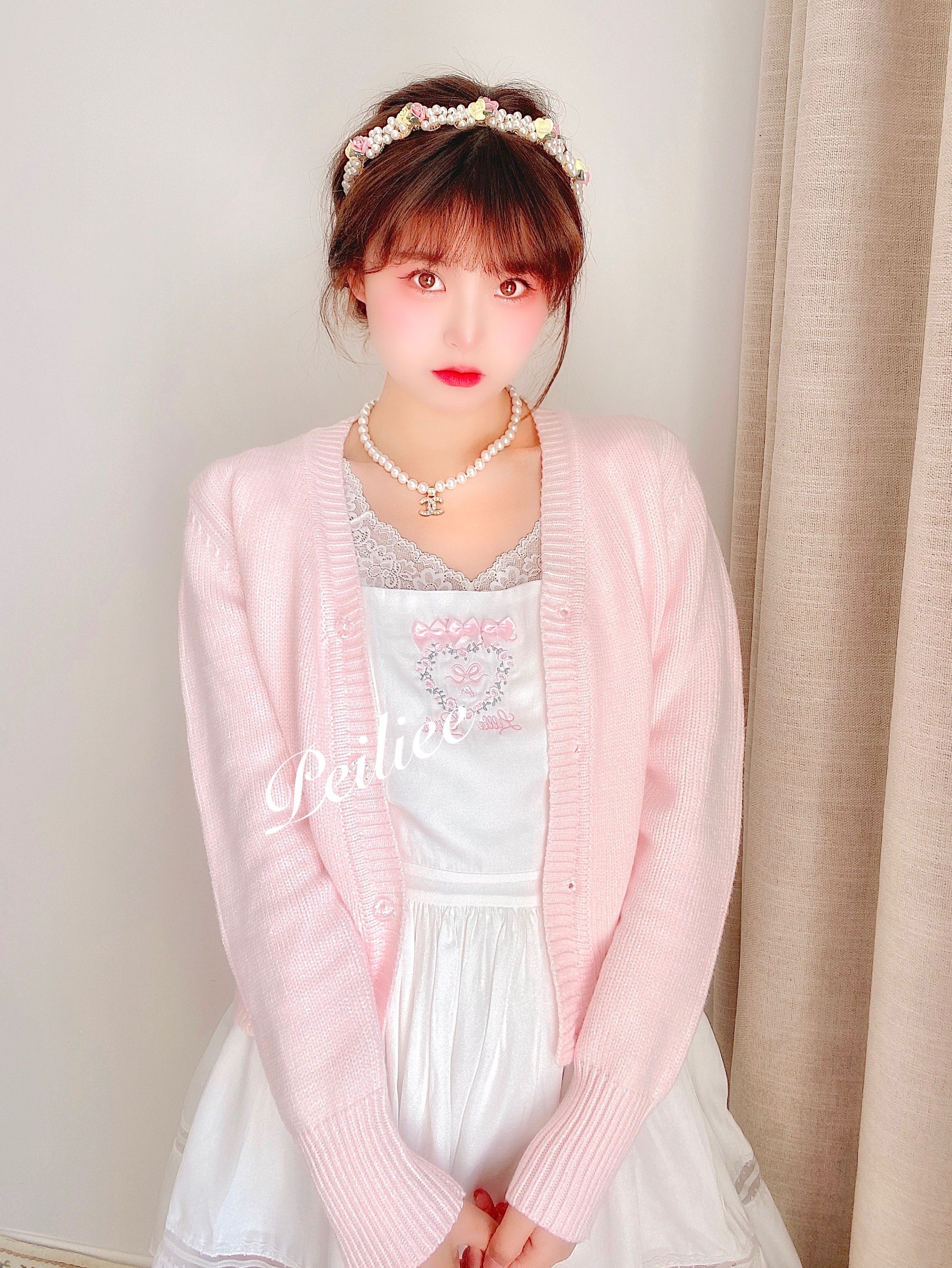 Get trendy with [Exclusive To PeilieeShop] Angel Doll Cotton dress -  available at Peiliee Shop. Grab yours for $39.90 today!