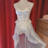 Get trendy with [Handmade] A Night In Paris Pink Vintage Lingerie Body -  available at Peiliee Shop. Grab yours for $55 today!