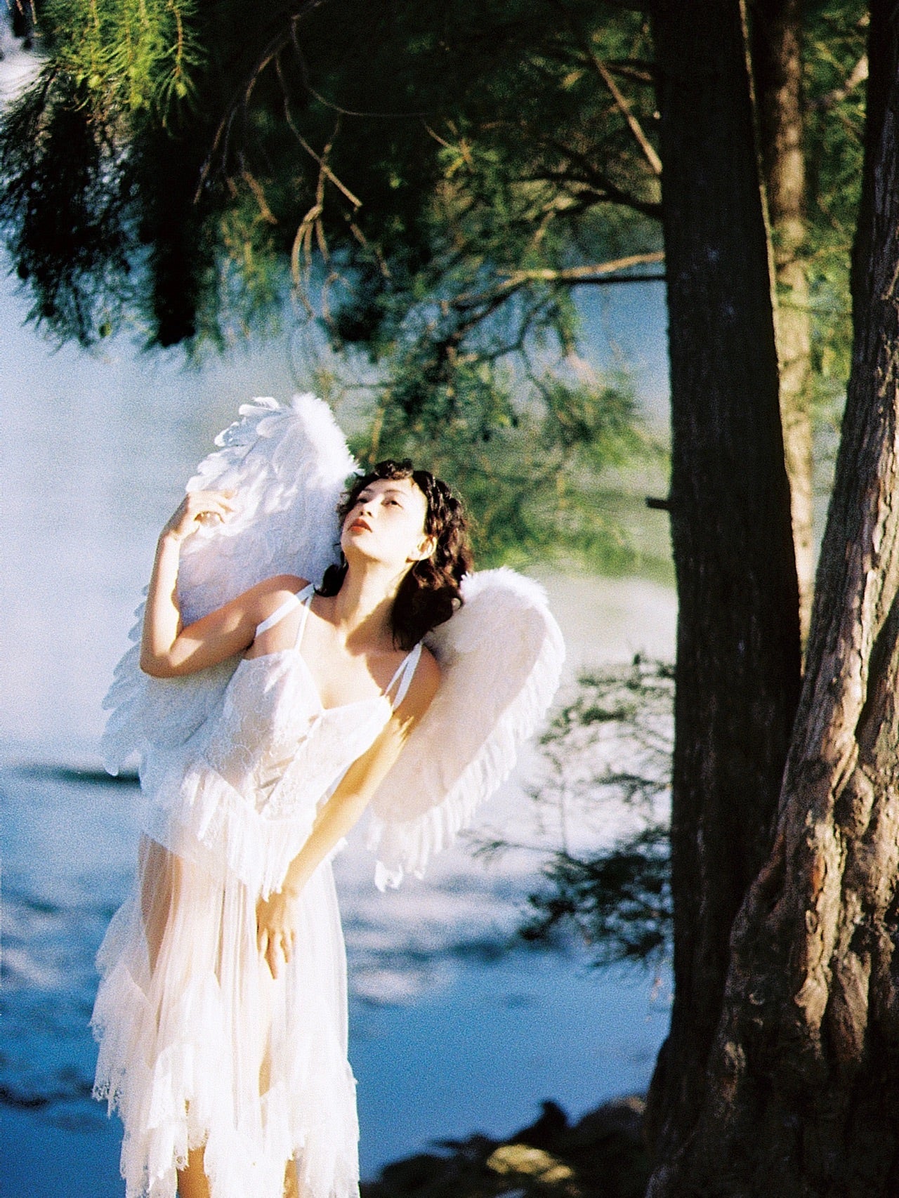 Get trendy with [Sweden Warehouse] Angel Like Lingerie Dress - Dresses available at Peiliee Shop. Grab yours for $75 today!