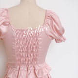 Get trendy with [Peiliee Design 5 years anniversary] Sakura Soft Satin Dress Set - Dresses available at Peiliee Shop. Grab yours for $45 today!