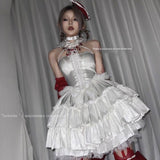 Get trendy with [Nololita Pre-order till Nov 2023] Dragon Queen Gothic Lolita Dress Set -  available at Peiliee Shop. Grab yours for $75 today!