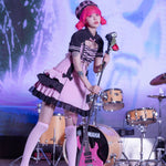 Get trendy with Cyber Punk Evil Idol Dress Set -  available at Peiliee Shop. Grab yours for $109 today!