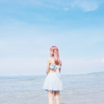 Get trendy with [New Version] Fantasy mermaid glitter dress - physical available at Peiliee Shop. Grab yours for $30 today!