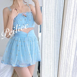 Get trendy with [New Version] Fantasy mermaid glitter dress - physical available at Peiliee Shop. Grab yours for $30 today!