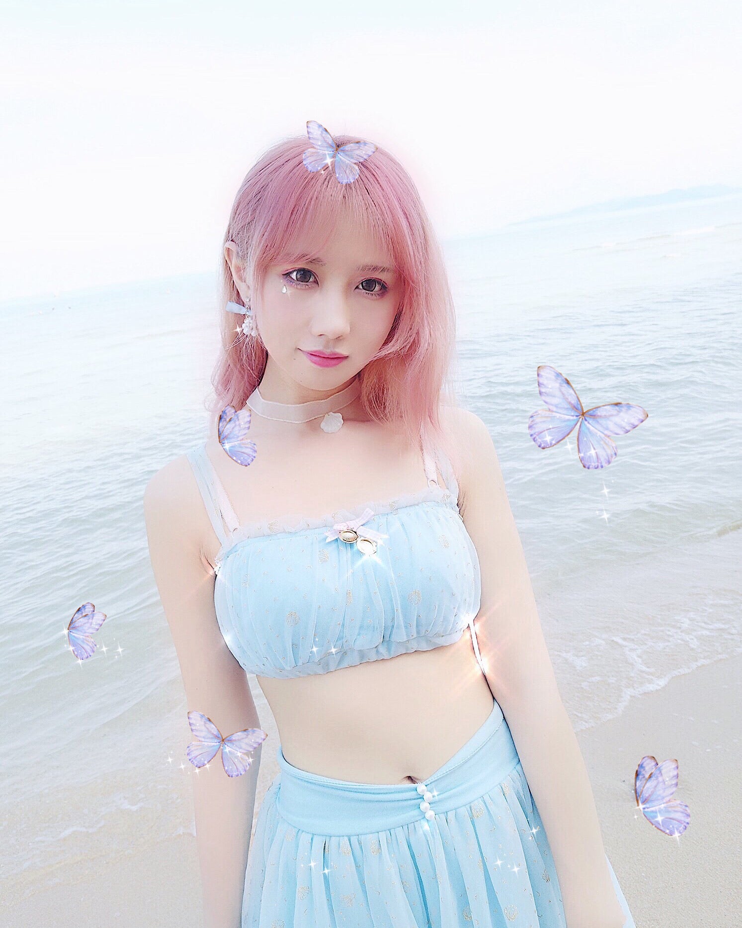 Get trendy with [New Version] Fantasy mermaid glitter dress - physical available at Peiliee Shop. Grab yours for $30 today!