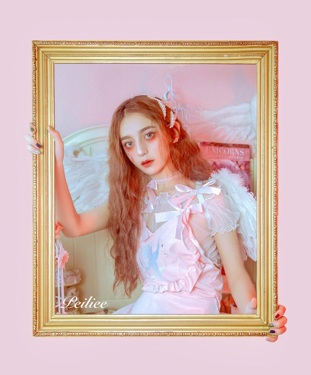 Get trendy with [Sample Sale] Peiliee 2 Years Anniversary The Dreamy Velvet Dress And Cotton Dress Set -  available at Peiliee Shop. Grab yours for $35 today!