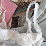 Get trendy with Angel Ribbon for stars and roses Bra Set - lingerie available at Peiliee Shop. Grab yours for $26 today!
