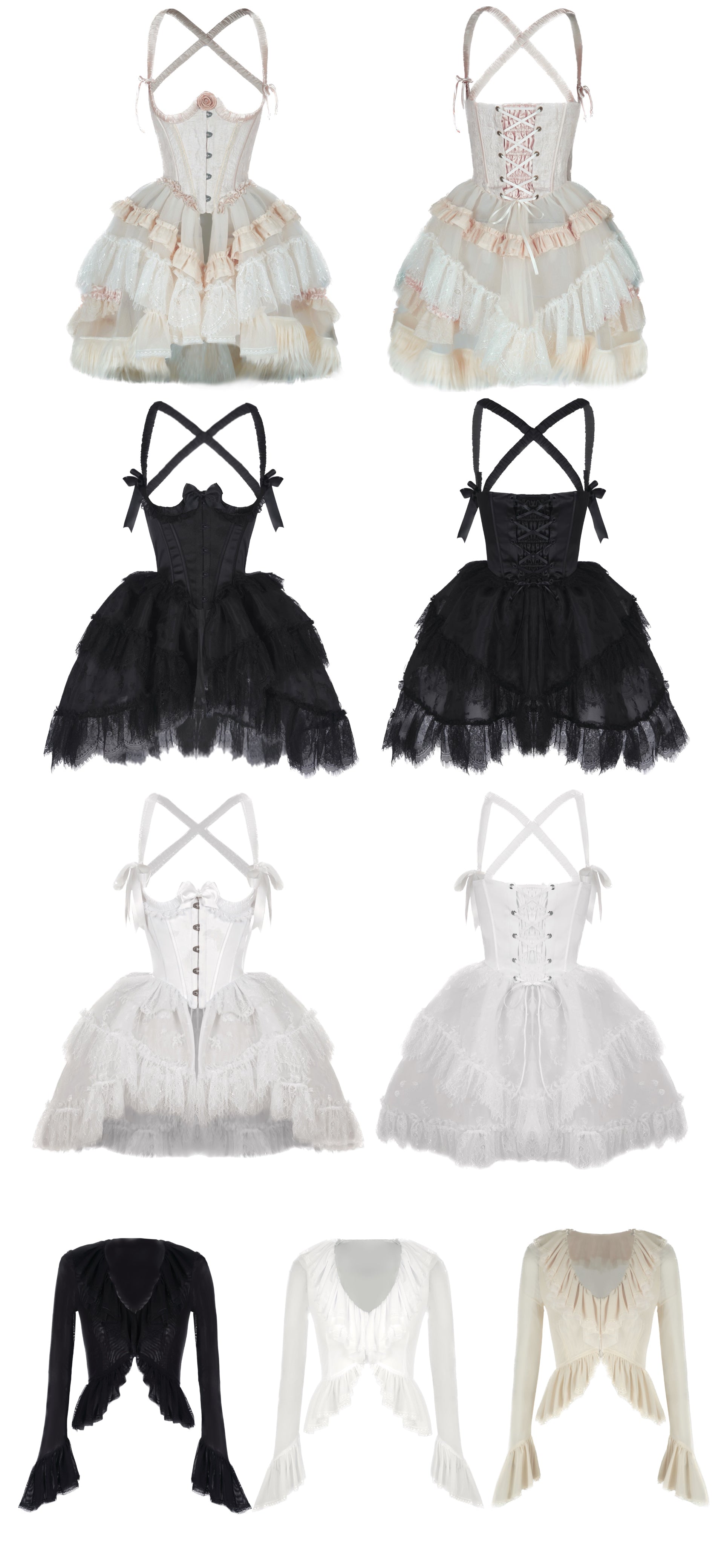 Get trendy with [Nololita 3 years anniversary Pre-order] Transformed Butterfly Corset Dress Set -  available at Peiliee Shop. Grab yours for $30 today!