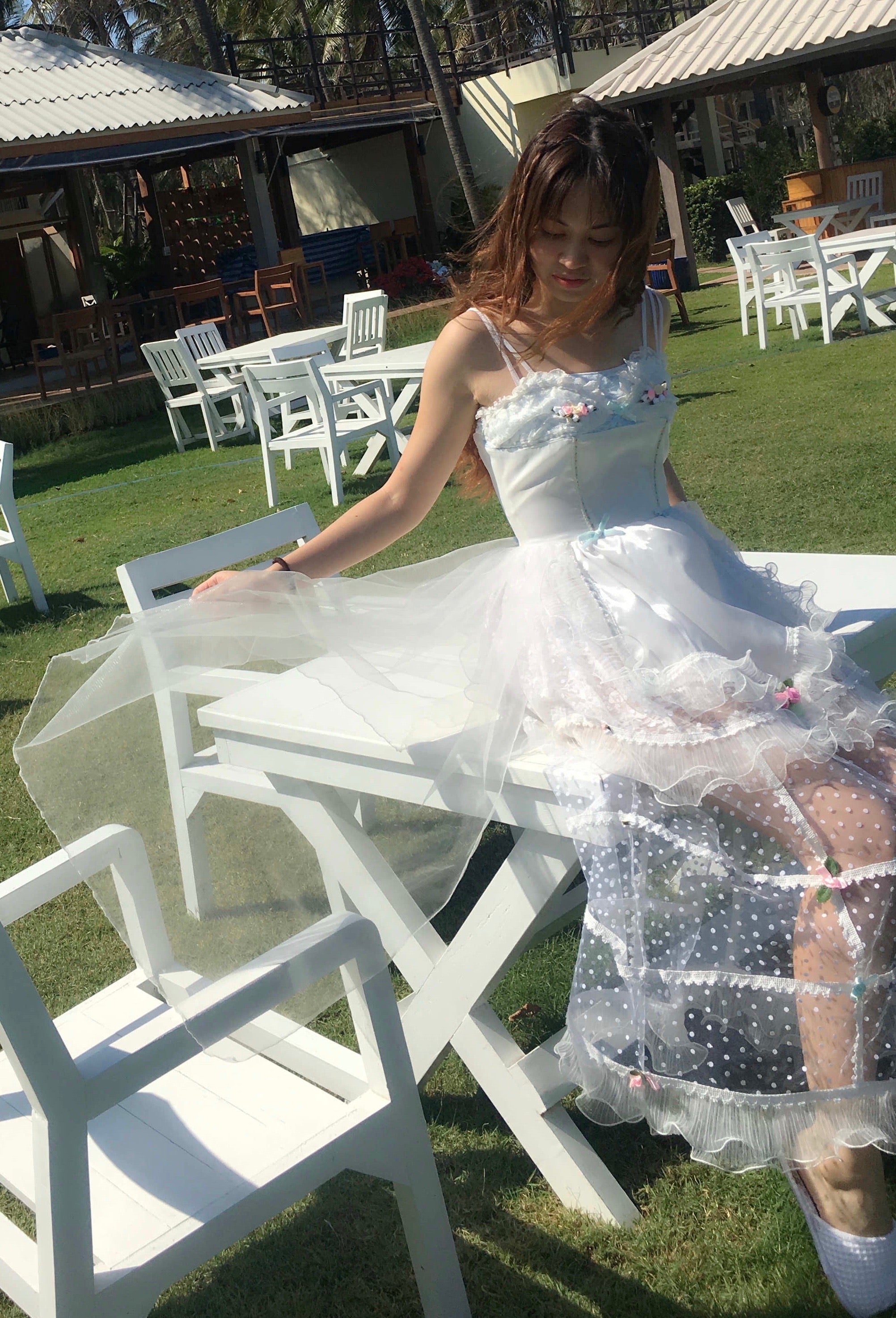 Get trendy with [Tailor Made] The Flower Bird Cadge Fairy Dress [Premium Selected] -  available at Peiliee Shop. Grab yours for $149.90 today!