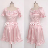 Get trendy with [Peiliee Design 5 years anniversary] Sakura Soft Satin Dress Set -  available at Peiliee Shop. Grab yours for $45 today!