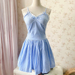 Get trendy with [Customized] Berry Dreams Gingham Set -  available at Peiliee Shop. Grab yours for $58 today!