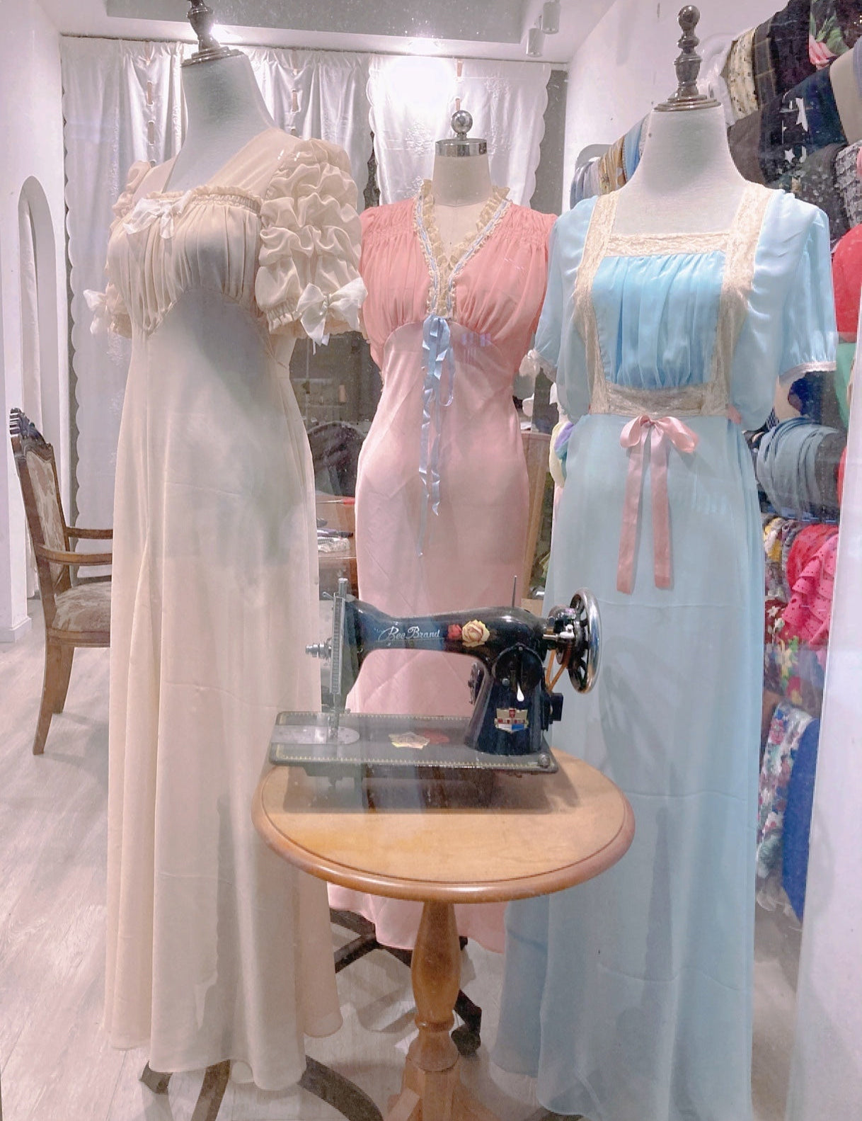 Get trendy with [Customized] Angelic Garden Vintage Gown Dress - Dress available at Peiliee Shop. Grab yours for $95 today!