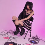 Get trendy with [Evil Tooth] The escaped vocal girl dress - Dresses available at Peiliee Shop. Grab yours for $69.90 today!
